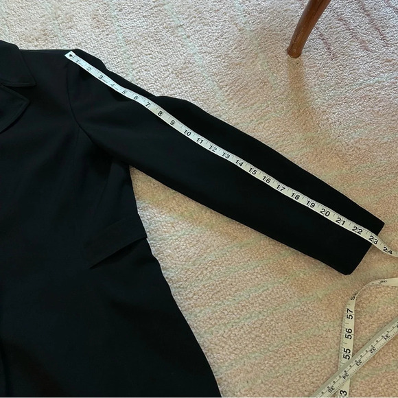 Caslon Black Blazer Jacket 3 Button Front Size 10 Petite - Picture 11 of 11